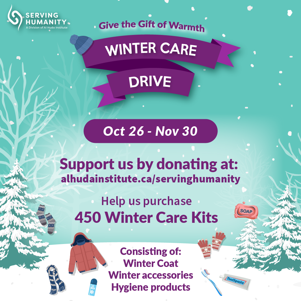 Winter Care Drive 2020 - Al Huda Institute Canada