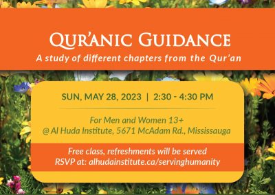 Quranic Guidance May 2023