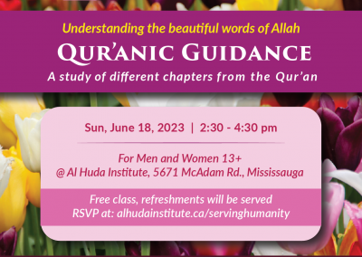 Quranic Guidance June 2023