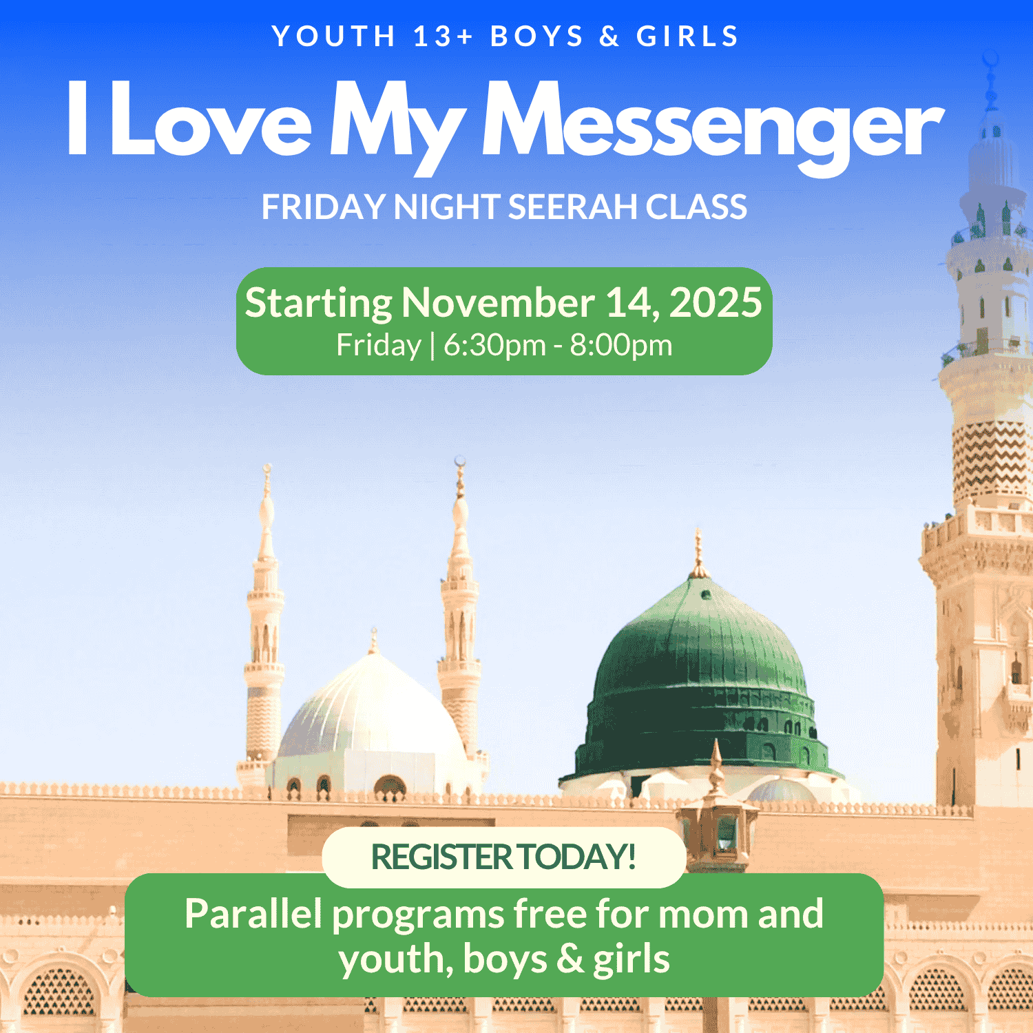 I Love My Messenger for Youth