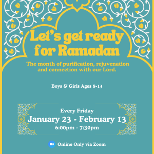 Let's get Ready for Ramadan!