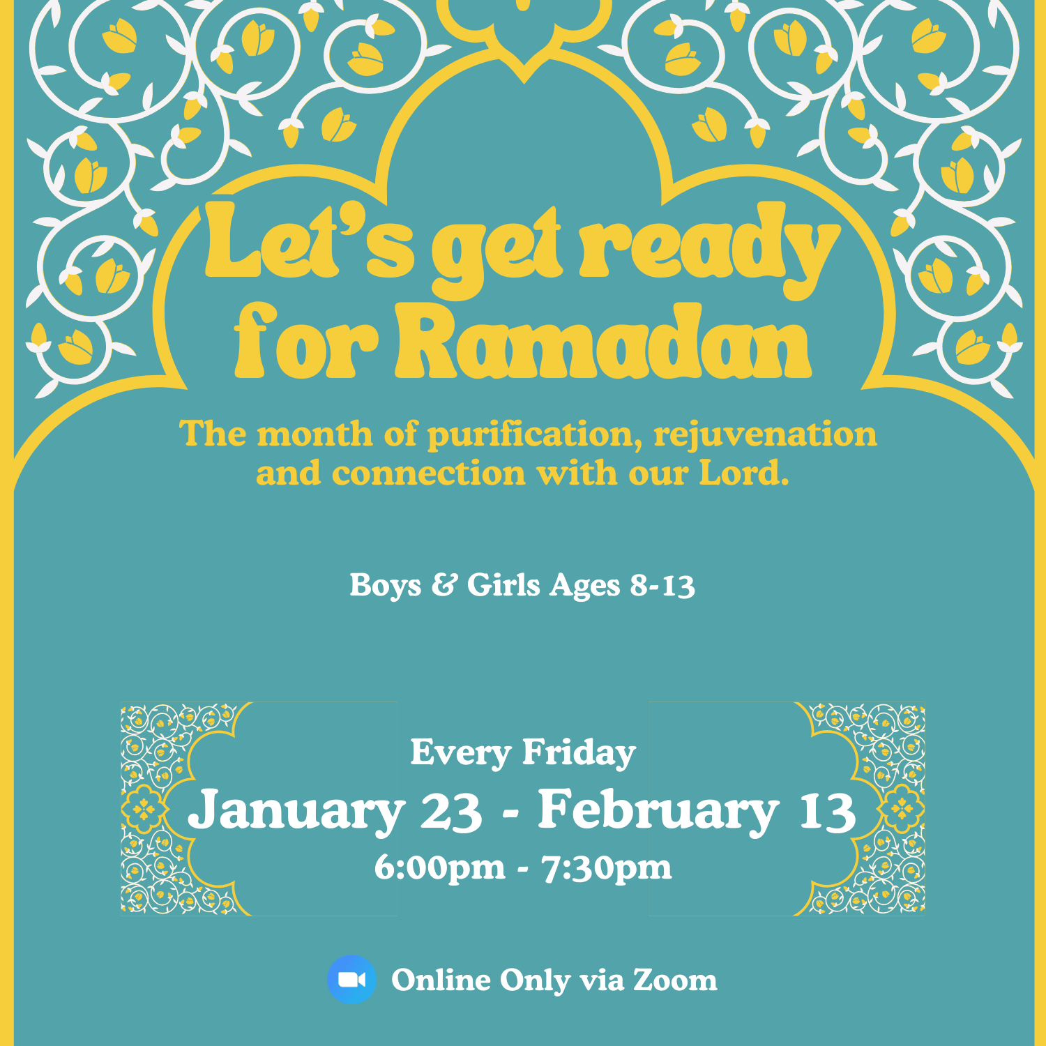 Let’s get Ready for Ramadan!